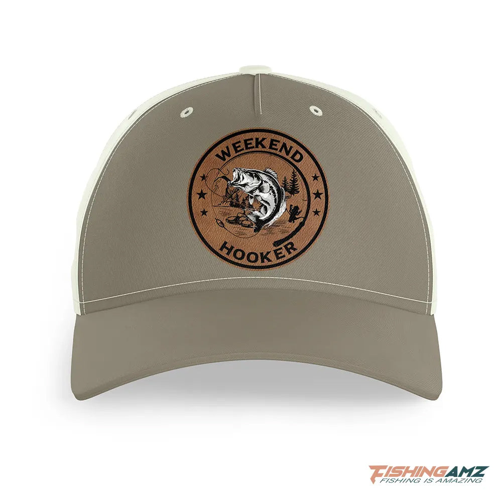 Alternative view of Fishing weekend hooker hat unisex cap A82